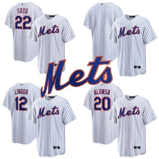 Discover Personalized New York Mets  White , Custom Name & Number, 2025 City Connect Limited Jersey Gift
