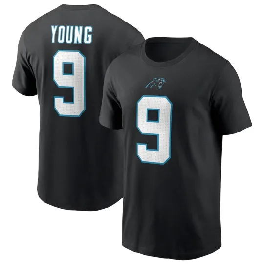 Discover Bryce Young #9 Carolina Football Name and Number - Black, Size S to 5XL