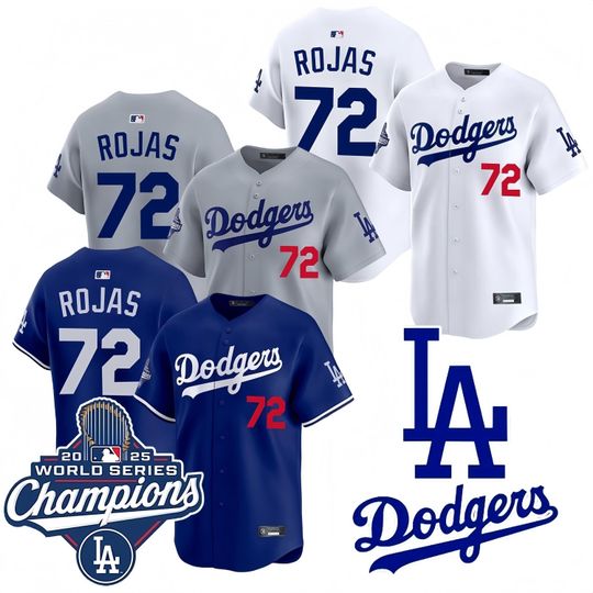 Discover Personalized Los Angeles Dodgers Jersey, Custom Name & Number