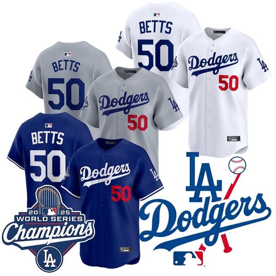 Discover Personalized Los Angeles Dodgers Jersey, Custom Name & Number