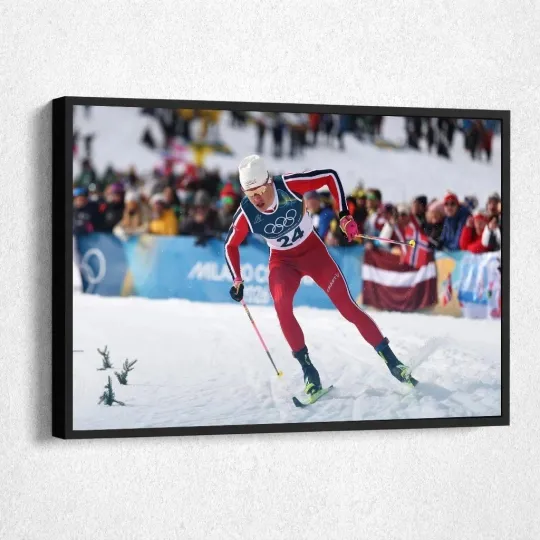 SALE! Johannes Høsflot Klæbo wins seventh gold at Winter Olympics 2026 Poster