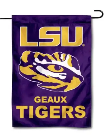 Discover LSU Tigers Garden Flag Premium Yard Flag