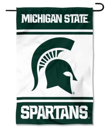 Discover Michigan State Spartans Garden Flag