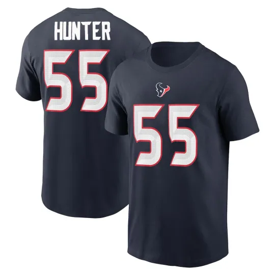 Discover Danielle Hunter #55 Houston Football Name and Number - Size S to 5XL