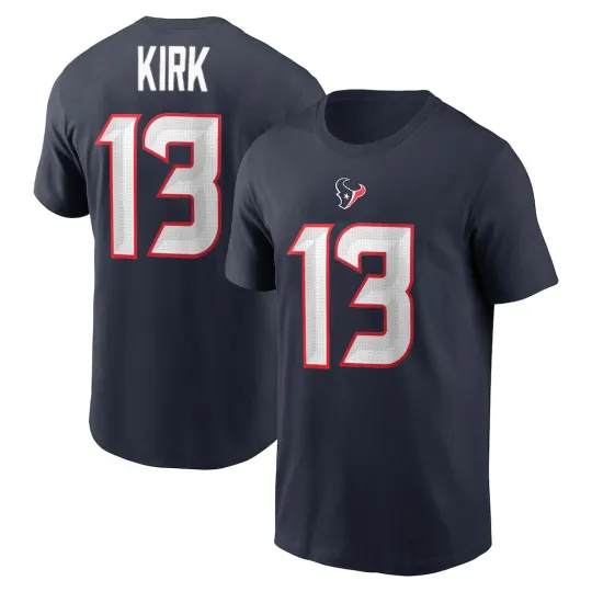 Discover Christian Kirk #13 Houston Football Name and Number - Size S to 5XL