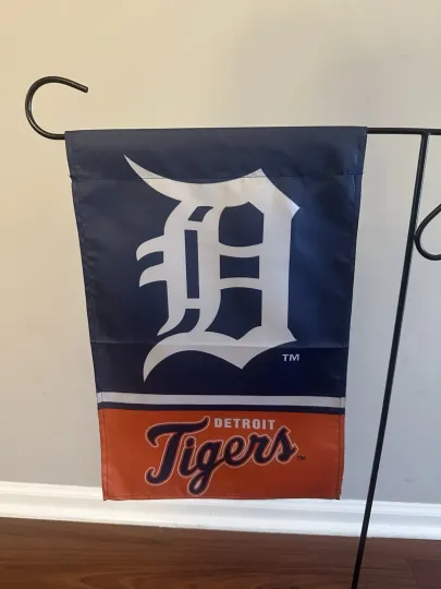 Discover MLB New Detroit Tigers Garden Flag Double Sided Tigers Premium Yard Flag