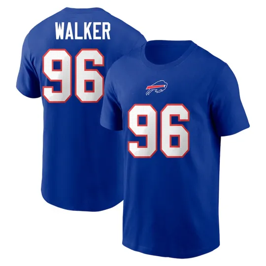 Deone Walker #96 Buffalo Football Name and Number - Size S to 5XL