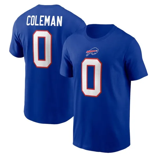 Discover Keon Coleman #0 Buffalo Bills Name and Number - Size S to 5XL