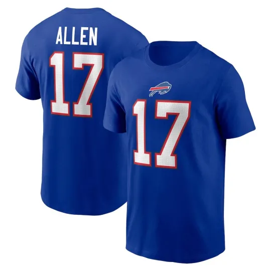 Discover Josh Allen # 17 Buffalo Football Name and Number - Size S to 5XL