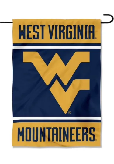 Discover West Virginia Mountaineers Garden Flag