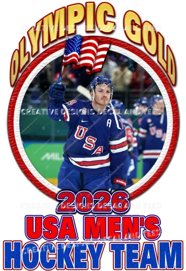 Discover Men's Olympic Tee GOLD Winners American Flag Medal USA 2026 Unisex T-Shirts