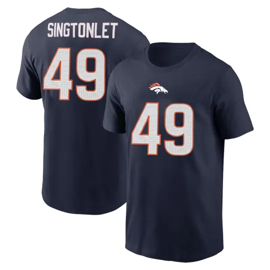 Discover Alex Singleton #49 Denver Football Name and Number - Size S to 5XL