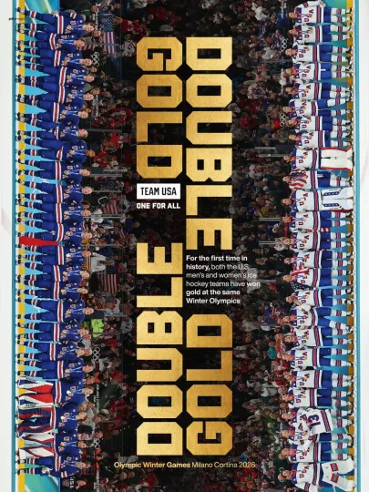 Discover 2026 Team USA Mens Hockey Champions 8.5 x 11 photo