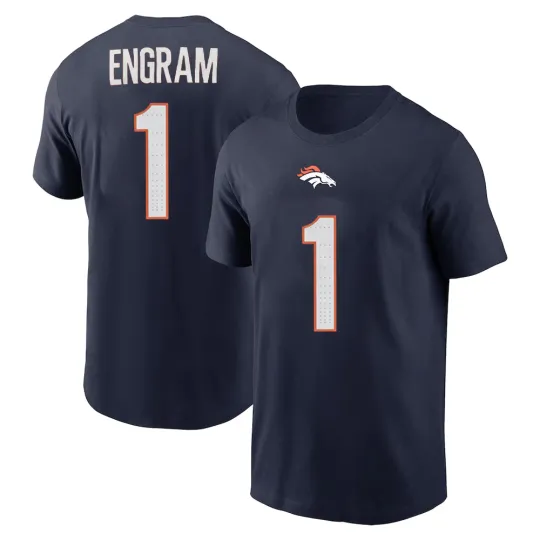 Discover Evan Engram #1 Denver Football Name and Number - Size S to 5XL