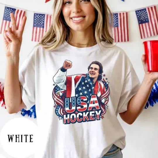 USA Hockey Overtime Hero Shirt, 2026 Game Day Patriotic Fan Apparel
