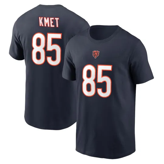 Discover Cole Kmet #85 Chicago Football Name and Number - Size S to 5XL