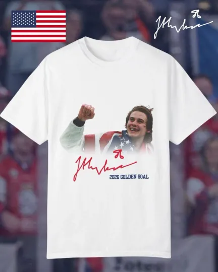 Discover HOT! USA Hockey Golden Goal 2026 Hughes Hockey T-Shirt