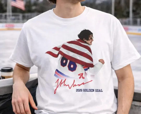 Hughes USA Hockey Golden Goal 2026 Hockey T-Shirt