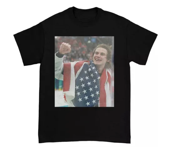 Discover NEW Jack Hughes Hockey USA Team Vintage T-Shirt