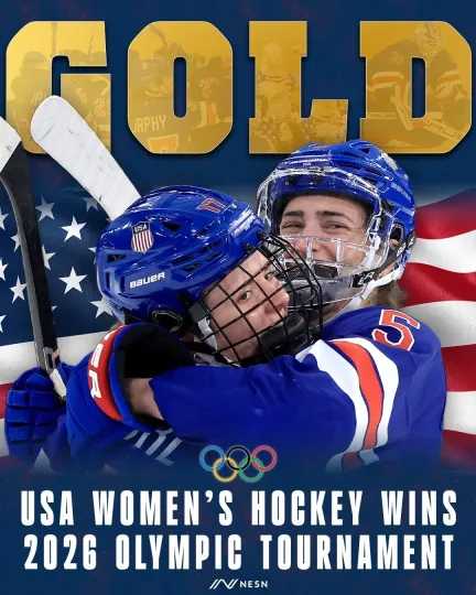 Discover 2026 Team USA womens Hockey Champions 8.5 x 11 photo