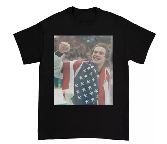 Discover NEW HOT Jack Hughes Hockey USA Team Vintage T-Shirt
