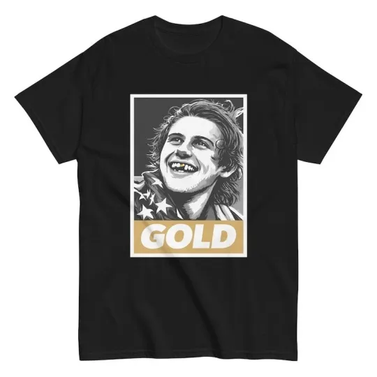 Toothless & Golden Jack Hughes USA Hockey Brotherhood Olympic Legend T Shirt