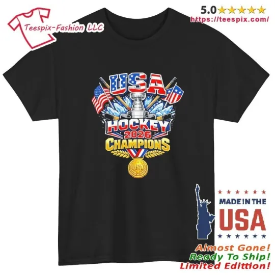 Discover USA Hockey 2026 Champions Trophy Shirt