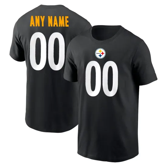 Discover Personalized Pittsburgh Steeler Name and Number - Size S to 5XL