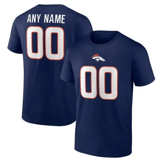Discover 🔥 Personalized Name and Number Denver Broncos