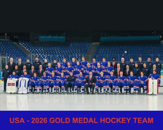 Discover 2026 USA OLYMPIC GOLD MEDAL HOCKEY TEAM 8X10 PHOTO
