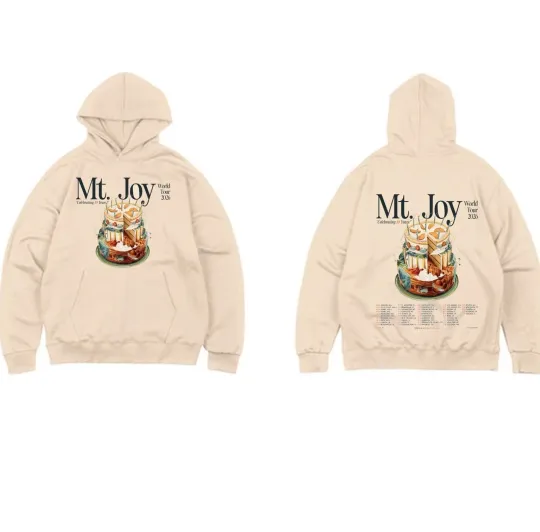 Discover Mt Joy 10th Anniversary World Tour 2026 Unisex Hoodie