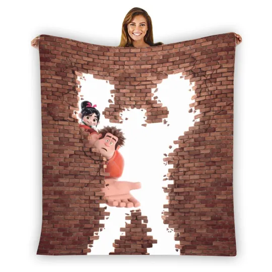 Wreck-It Ralph Vanellope Fleece Blanket