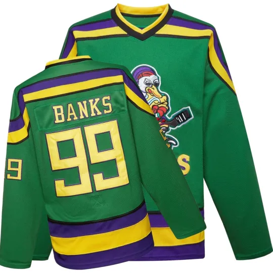 Discover Ice Hockey Jersey Polyester Long Sleeve V-Neck Letter Print for Adults