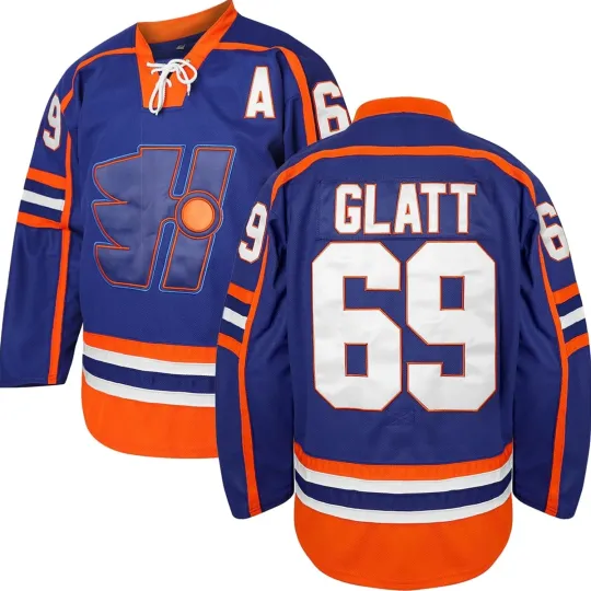 Men's Hockey Jersey Polyester V-neck Long Sleeve Regular Fit Vacation