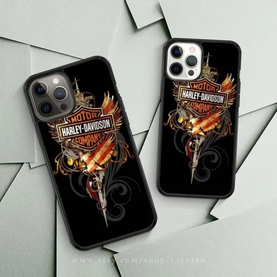 Discover Personalized Harley Racing Davidson Phone Case, Racing Davidson Iphone Case