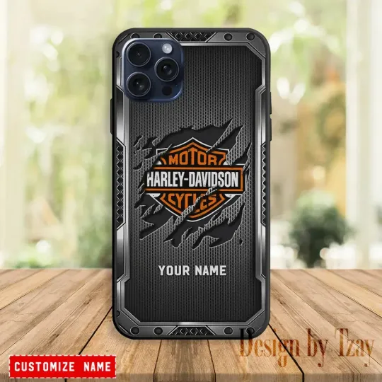 Discover Personalized Harley Racing Davidson Phone Case, Racing Davidson Iphone Case