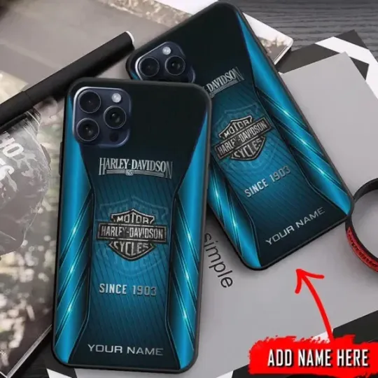 Discover Personalized Harley Racing Davidson Phone Case, Racing Davidson Iphone Case