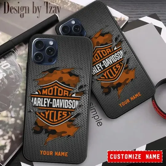 Discover Personalized Harley Racing Davidson Phone Case, Racing Davidson Iphone Case