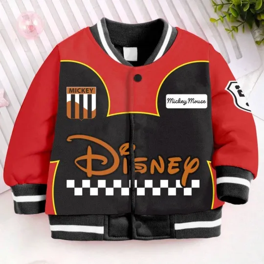Discover Mickey Racing Mickey And The Roadster Racers Birthday Gift Baseball Jacket