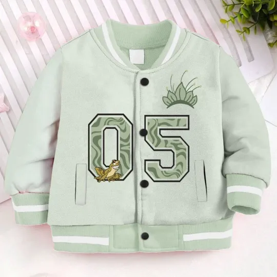 Discover Tiana The Princess And The Frog Fairytale Cartoon Fan Gift Baseball Jacket