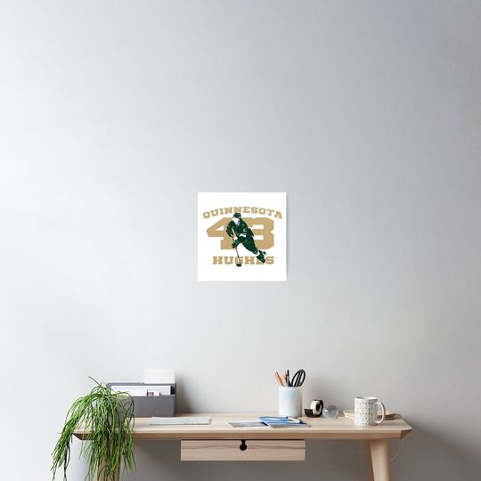 Discover Vintage Quinn Hughes Poster