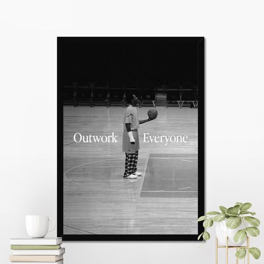 Discover Kobe Bryant Motivational Poster, Inspirational Wall Art, Home Gym Decor, Basketball Poster, Motivation Wall Art, Motivational Print, Canvas