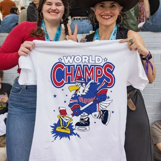 Discover USA Hockey Team 2026 Champions Eagle White Graphic Fan Made