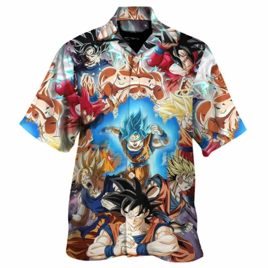Son Goku Dragon Ball Unisex Hawaiian Shirt