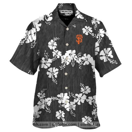San Francisco Giants 50Th Sate Unisex Hawaiian Shirt