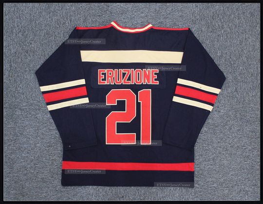 Discover Rare 1980 Miracle Ice Mike Eruzione #21 US Hockey Jerseys