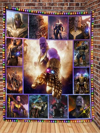 Discover Thanos Kids Blanket, Kids Superhero Blanket, Superhero Blanket, Thanos Blanket, Superhero Blanket For Kids, Christmas Gift