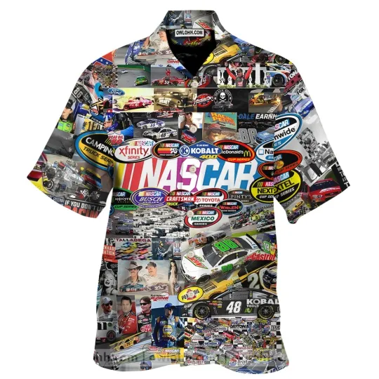 Discover Nascar  Hawaiian Shirt For Mens, Summer Aloha Shirt