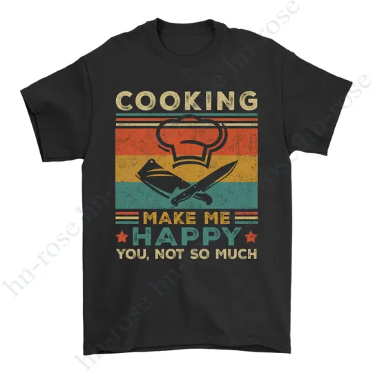 Discover Funny Chef Cooking T-shirt Culinary Cooker Costume Gift for Dad Father Mom Uncle