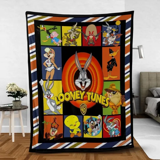 Looney Tunes Cartoons TV Series-Fleece Blanket